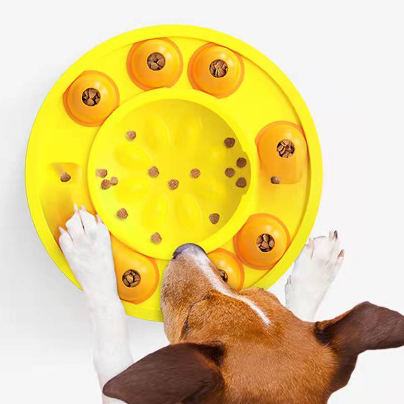 PuzzleIQ Feeder – Interactive Slow-Eat Dog Bowl - Tailsspin Delight