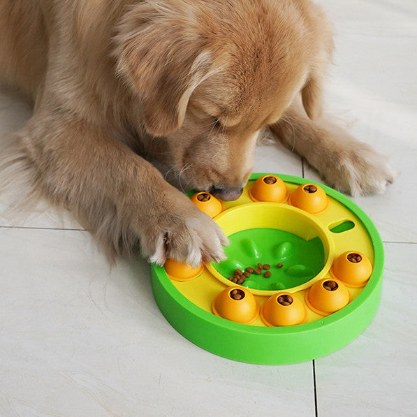 PuzzleIQ Feeder – Interactive Slow-Eat Dog Bowl - Tailsspin Delight