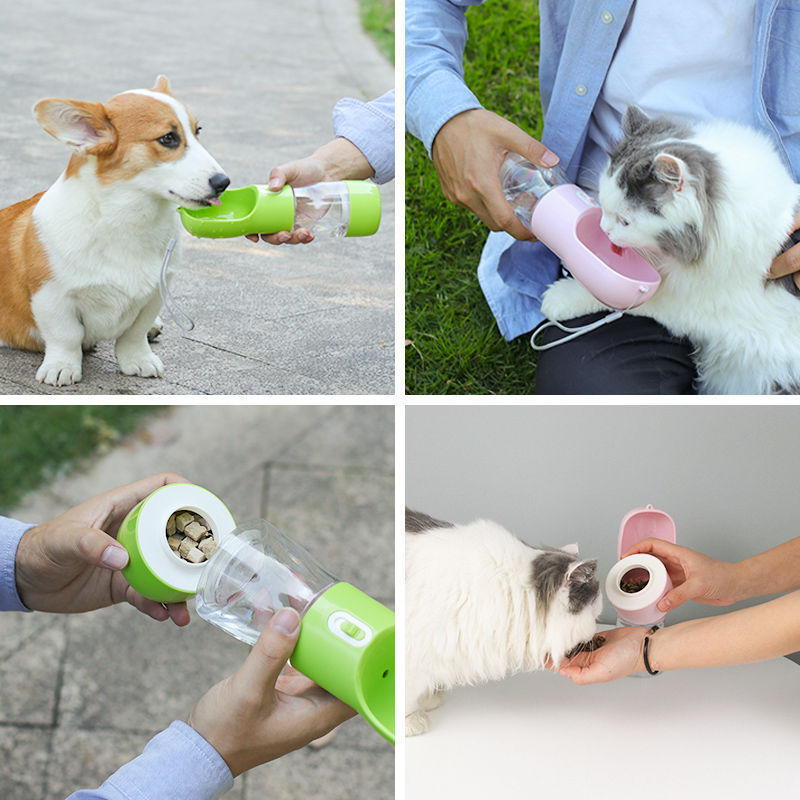 Walk & Water Bottle – Portable Dog Hydration