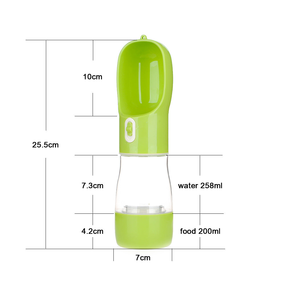 Walk & Water Bottle – Portable Dog Hydration