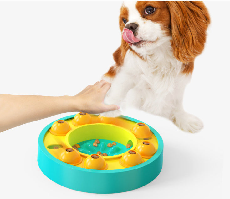 PuzzleIQ Feeder – Interactive Slow-Eat Dog Bowl - Tailsspin Delight