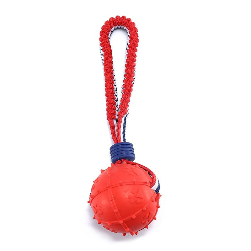 Dental Thrill Rope Ball – Healthy Chews, Happy Pups - Tailsspin Delight