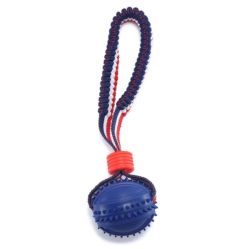 Dental Thrill Rope Ball – Healthy Chews, Happy Pups - Tailsspin Delight