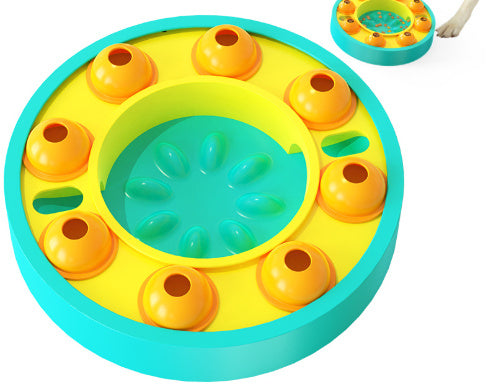 PuzzleIQ Feeder – Interactive Slow-Eat Dog Bowl - Tailsspin Delight